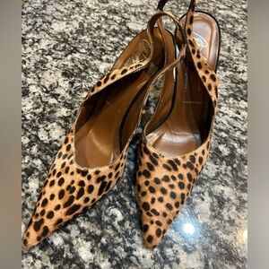 Donald J. Pliner Leopard Print Heels